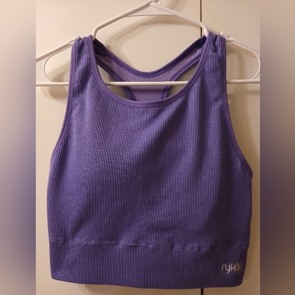 Ryka Purple Racerback Sports Bra Workout Tank! - Picture 2 of 5